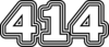 414 — изображение числа четыреста четырнадцать (картинка 7)