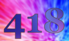 418 — изображение числа четыреста восемнадцать (картинка 5)