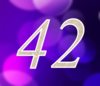 42 — изображение числа сорок два (картинка 4)