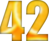 42 — изображение числа сорок два (картинка 6)