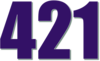 421 — изображение числа четыреста двадцать один (картинка 3)