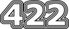 422 — изображение числа четыреста двадцать два (картинка 7)
