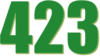 423 — изображение числа четыреста двадцать три (картинка 3)