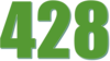 428 — изображение числа четыреста двадцать восемь (картинка 3)