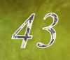 43 — изображение числа сорок три (картинка 4)