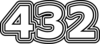 432 — изображение числа четыреста тридцать два (картинка 7)