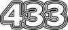 433 — изображение числа четыреста тридцать три (картинка 7)