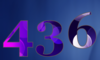 436 — изображение числа четыреста тридцать шесть (картинка 5)