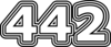 442 — изображение числа четыреста сорок два (картинка 7)