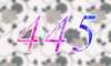 445 — изображение числа четыреста сорок пять (картинка 4)