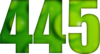 445 — изображение числа четыреста сорок пять (картинка 6)