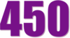 450 — изображение числа четыреста пятьдесят (картинка 3)