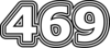 469 — изображение числа четыреста шестьдесят девять (картинка 7)