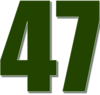 47 — изображение числа сорок семь (картинка 3)