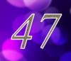 47 — изображение числа сорок семь (картинка 4)