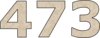 473 — изображение числа четыреста семьдесят три (картинка 2)