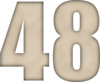 48 — изображение числа сорок восемь (картинка 6)