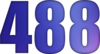 488 — изображение числа четыреста восемьдесят восемь (картинка 6)