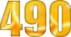 490 — изображение числа четыреста девяносто (картинка 6)