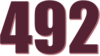 492 — изображение числа четыреста девяносто два (картинка 3)