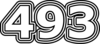 493 — изображение числа четыреста девяносто три (картинка 7)