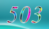 503 — изображение числа пятьсот три (картинка 4)