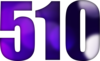 510 — изображение числа пятьсот десять (картинка 6)