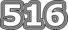 516 — изображение числа пятьсот шестнадцать (картинка 7)