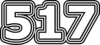 517 — изображение числа пятьсот семнадцать (картинка 7)