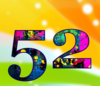 52 — изображение числа пятьдесят два (картинка 5)