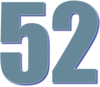 52 — изображение числа пятьдесят два (картинка 3)