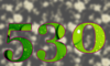 530 — изображение числа пятьсот тридцать (картинка 5)