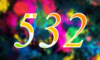 532 — изображение числа пятьсот тридцать два (картинка 4)