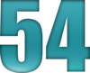 54 — изображение числа пятьдесят четыре (картинка 6)