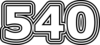 540 — изображение числа пятьсот сорок (картинка 7)