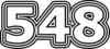 548 — изображение числа пятьсот сорок восемь (картинка 7)