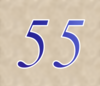 55 — изображение числа пятьдесят пять (картинка 4)