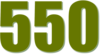 550 — изображение числа пятьсот пятьдесят (картинка 3)