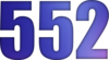 552 — изображение числа пятьсот пятьдесят два (картинка 6)