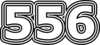 556 — изображение числа пятьсот пятьдесят шесть (картинка 7)