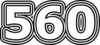 560 — изображение числа пятьсот шестьдесят (картинка 7)