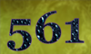 561 — изображение числа пятьсот шестьдесят один (картинка 5)