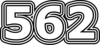 562 — изображение числа пятьсот шестьдесят два (картинка 7)