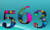 563 — изображение числа пятьсот шестьдесят три (картинка 5)