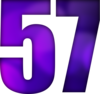 57 — изображение числа пятьдесят семь (картинка 6)