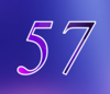 57 — изображение числа пятьдесят семь (картинка 4)