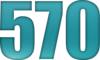 570 — изображение числа пятьсот семьдесят (картинка 6)