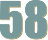 58 — изображение числа пятьдесят восемь (картинка 3)
