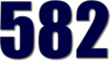 582 — изображение числа пятьсот восемьдесят два (картинка 3)
