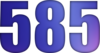 585 — изображение числа пятьсот восемьдесят пять (картинка 6)